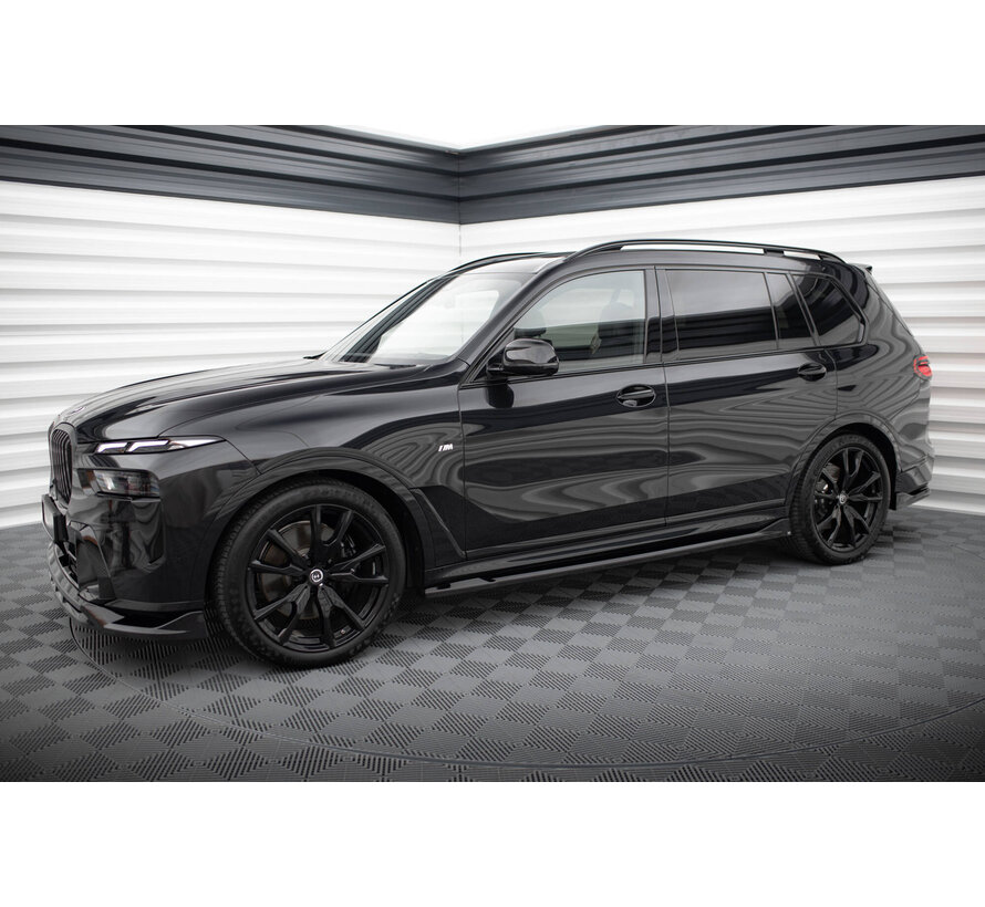 Maxton Design Side Skirts Diffusers BMW X7 M-Pack G07 Facelift