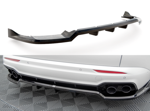 Maxton Design Maxton Design Central Rear Splitter (with vertical bars) Maserati Grecale GT / Modena Mk1