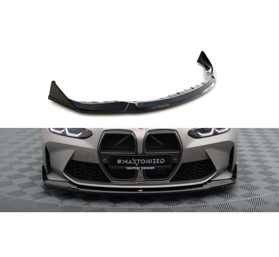 Maxton Design Front Splitter V.4 CSL Look BMW M4 G82 / M3 G80