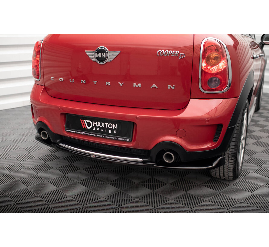 Maxton Design Central Rear Splitter Mini Cooper Countryman R60 Facelift