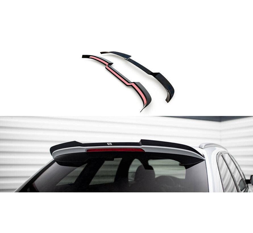 Maxton Design Spoiler Cap Audi A4 Competition Avant B8 Facelift