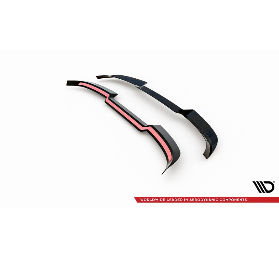 Maxton Design Spoiler Cap Audi A4 Competition Avant B8 Facelift