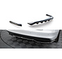 Maxton Design Central Rear Splitter (with vertical bars) Audi A4 Competition B8 Facelift