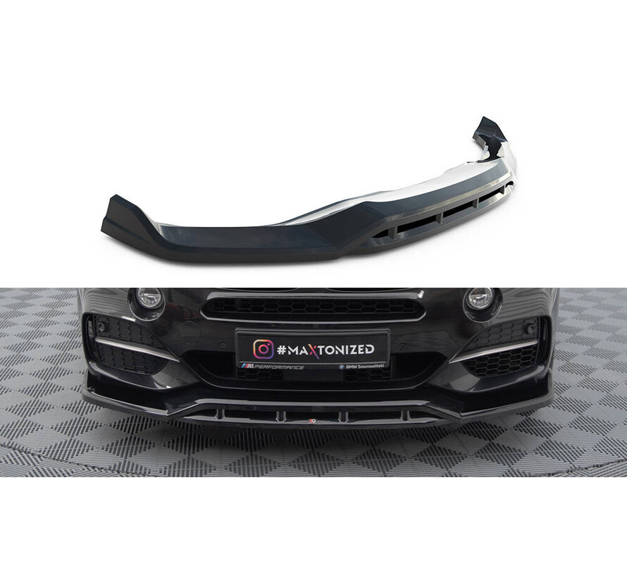 Maxton Design Front Splitter V.3 passend voor BMW X5 M-Pack F15