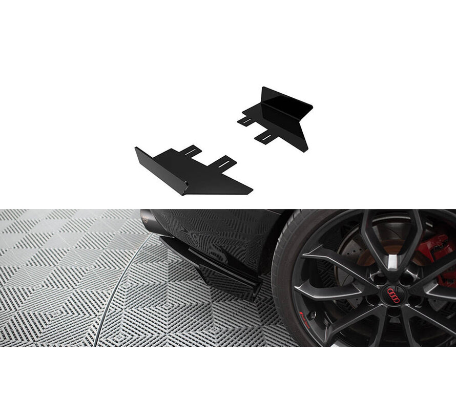 Maxton Design Rear Side Flaps Audi S5 / A5 S-Line Coupe / Cabriolet 8T