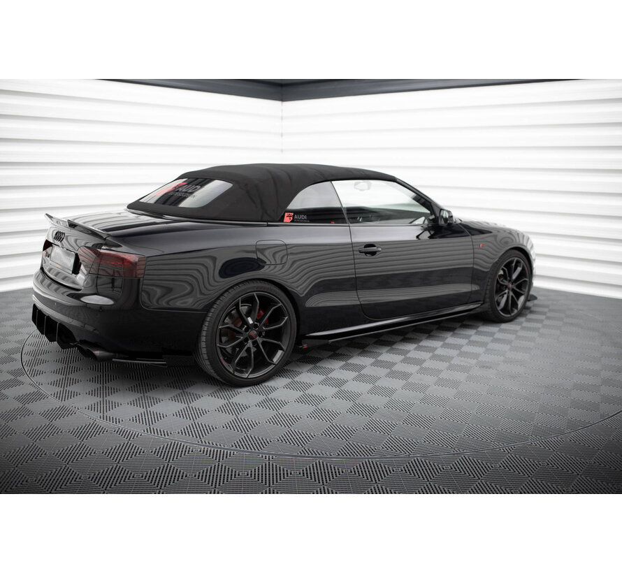 Maxton Design Side Flaps Audi A5 / A5 S-Line / S5 Coupe / Cabrio 8T / 8T Facelift