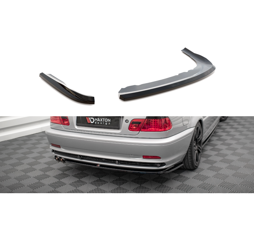 Maxton Design Rear Side Splitters BMW 3 Coupe E46