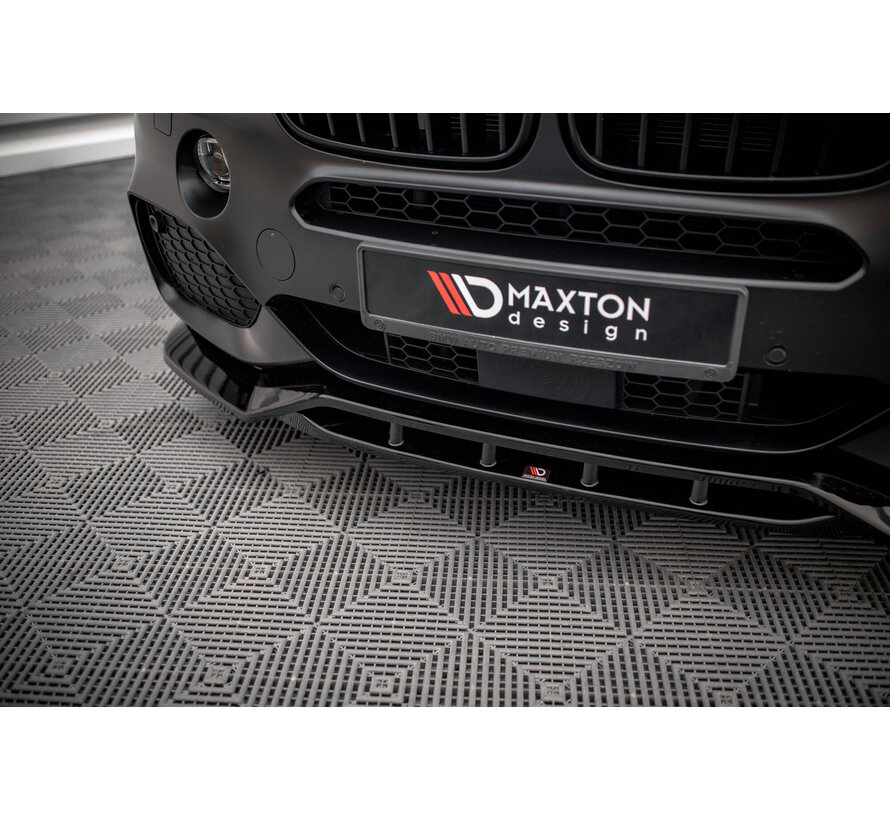 Maxton Design Front Splitter V.2 BMW X5 M-Pack F15