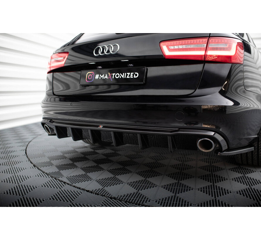 Maxton Design Rear Valance Audi A6 Avant C7