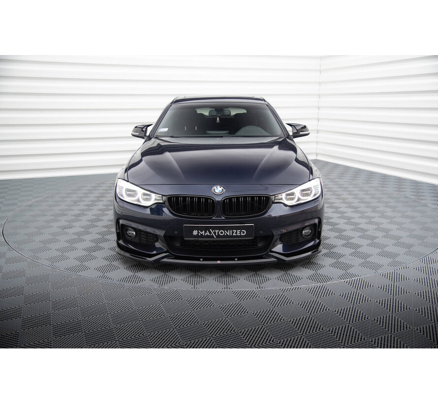 Maxton Design Front Splitter V.1 BMW 4 Gran Coupe M-Pack F36