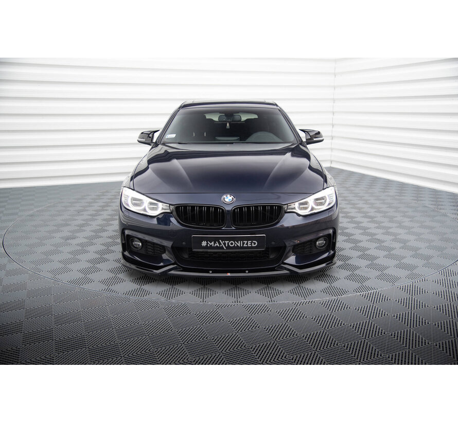 Maxton Design Front Splitter V.1 passend voor BMW 4 Gran Coupe M-Pack F36