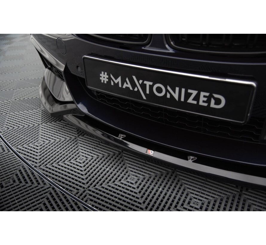Maxton Design Front Splitter V.1 passend voor BMW 4 Gran Coupe M-Pack F36