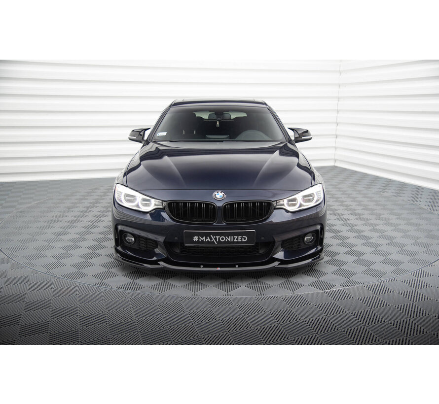 Maxton Design Front Splitter V.2 passend voor BMW 4 Gran Coupe M-Pack F36