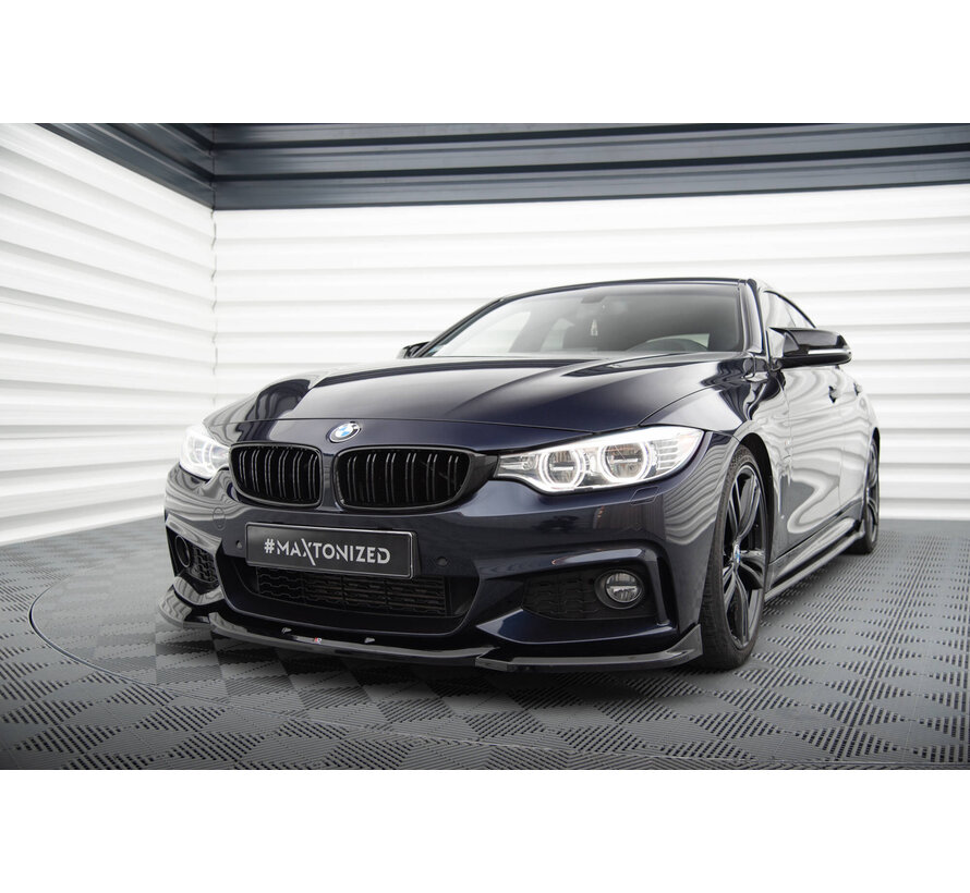 Maxton Design Front Splitter V.2 BMW 4 Gran Coupe M-Pack F36