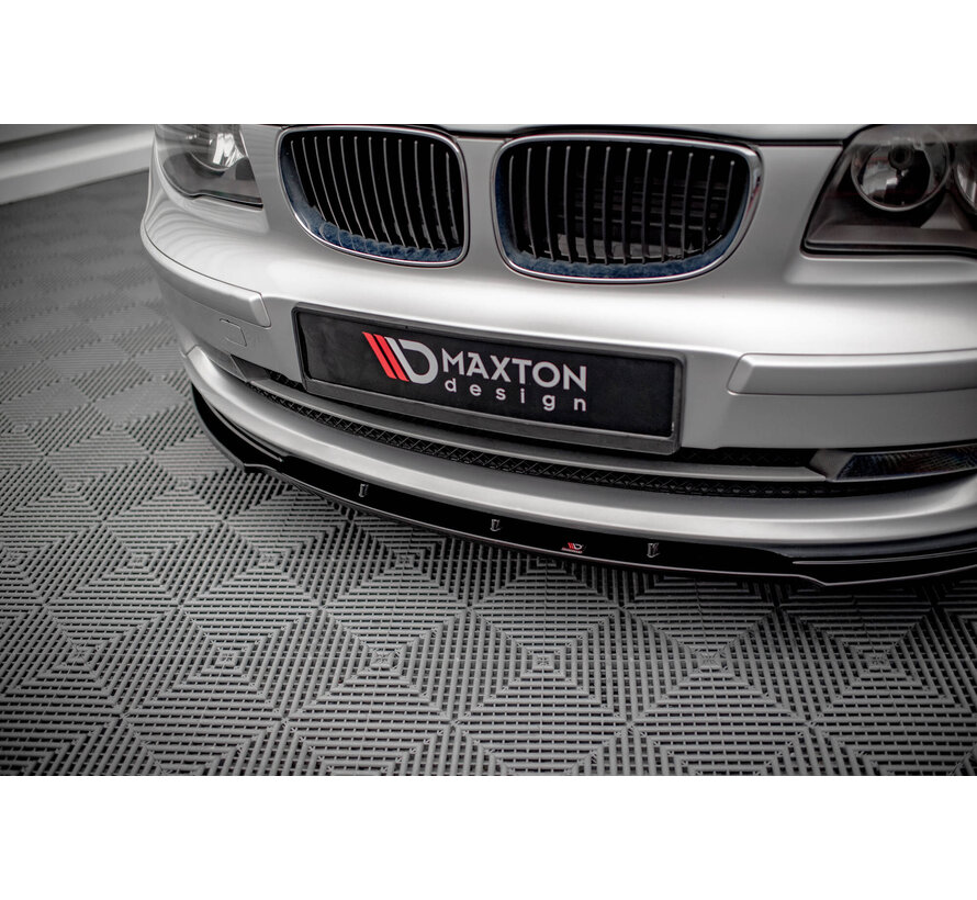 Maxton Design Front Splitter V.2 passend voor BMW 1 E81 Facelift