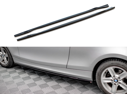 Maxton Design Maxton Design Side Skirts Diffusers V.2 BMW 1 E81 Facelift