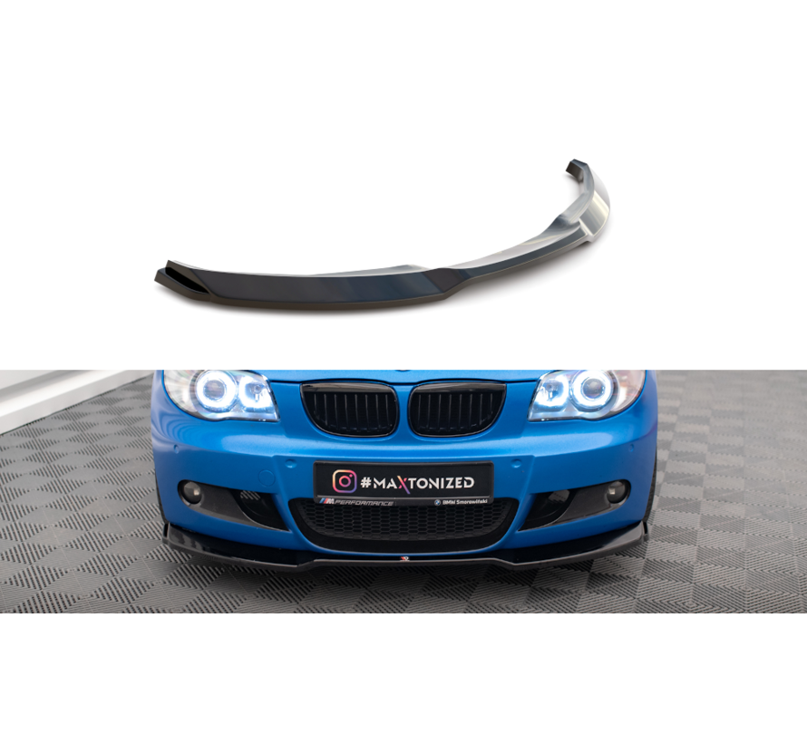 Maxton Design Front Splitter V.1 passend voor BMW 1 M-Pack E87 Facelift