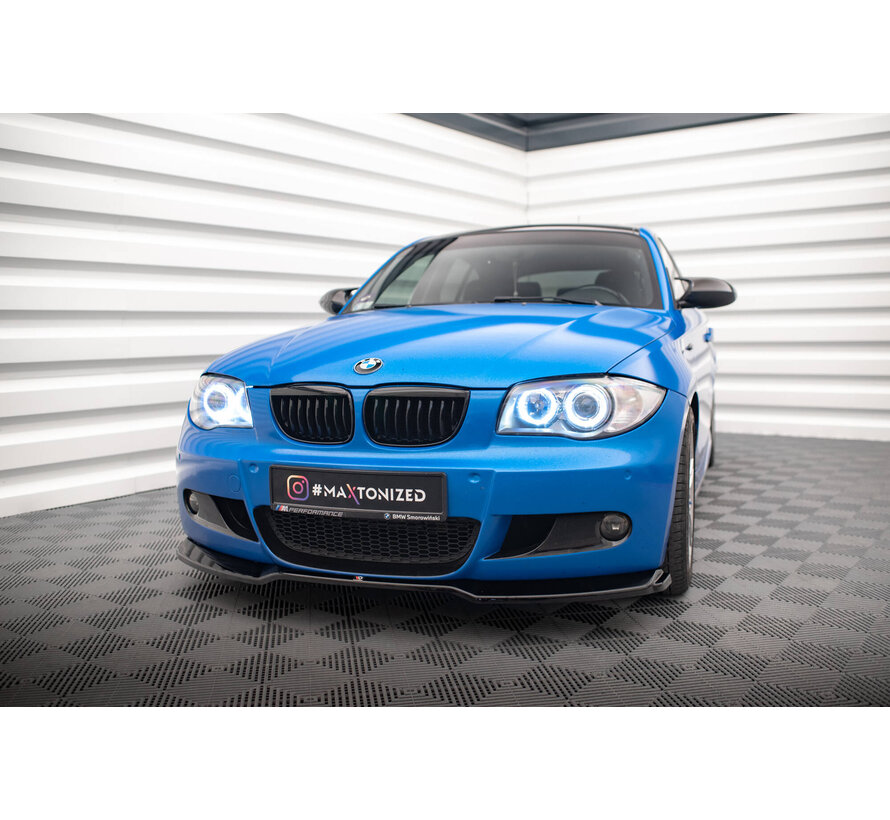 Maxton Design Front Splitter V.1 BMW 1 M-Pack E87 Facelift