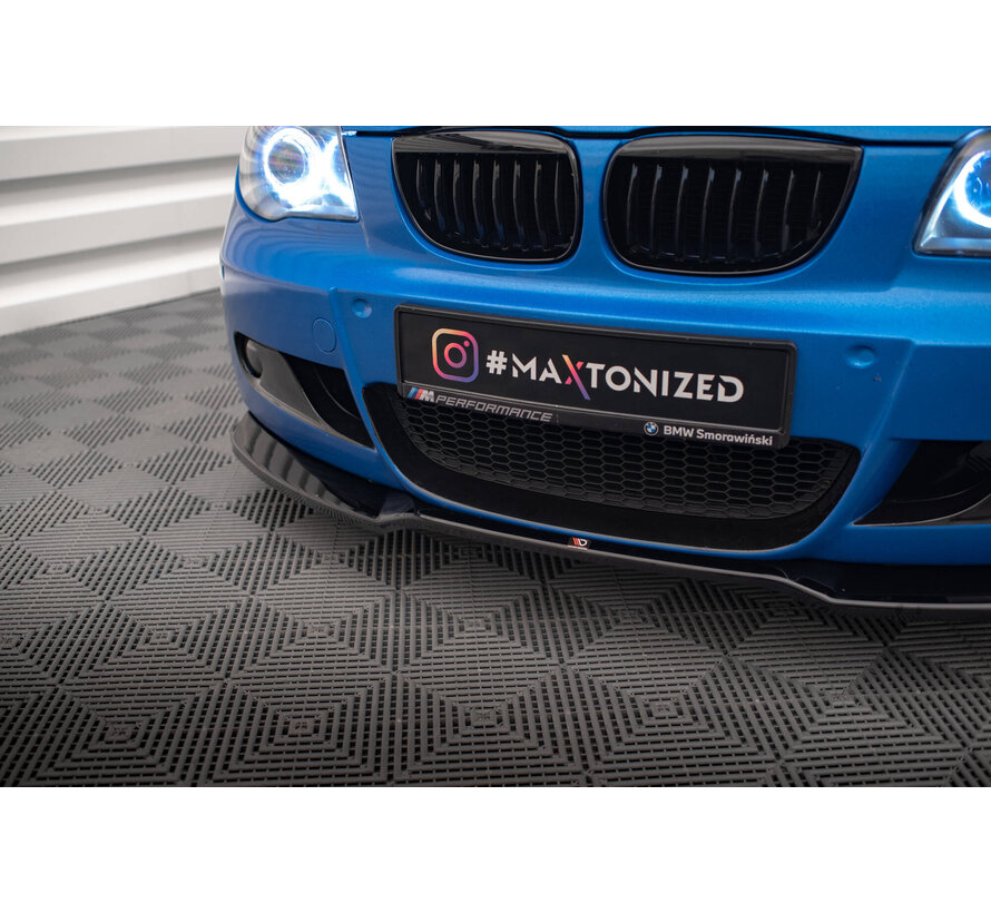 Maxton Design Front Splitter V.1 BMW 1 M-Pack E87 Facelift