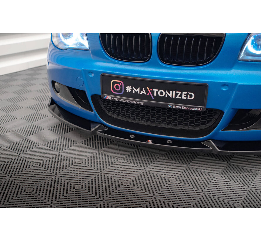 Maxton Design Front Splitter V.2 BMW 1 M-Pack E87 Facelift