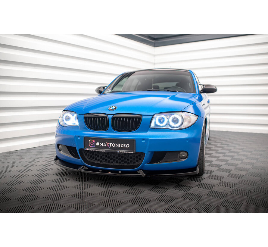 Maxton Design Front Splitter V.2 passend voor BMW 1 M-Pack E87 Facelift