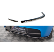 Maxton Design Maxton Design Central Rear Splitter (with vertical bars) BMW 1 M-Pack E87 Facelift