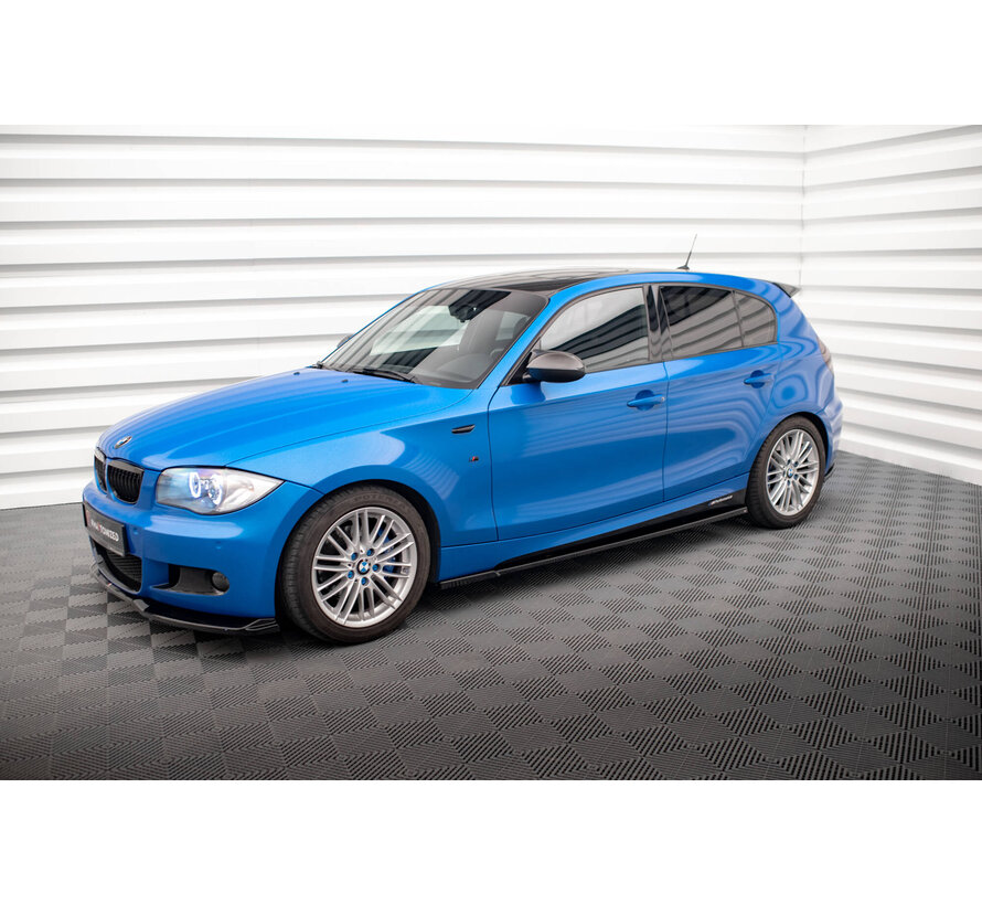 Maxton Design Side Skirts Diffusers BMW 1 M-Pack E87 Facelift