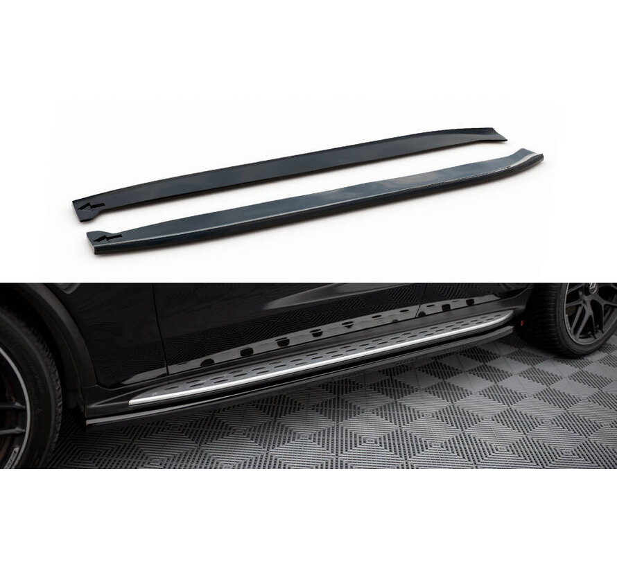 Maxton Design Side Skirts Diffusers Mercedes-AMG GLC 63 SUV / Coupe X253 / C253