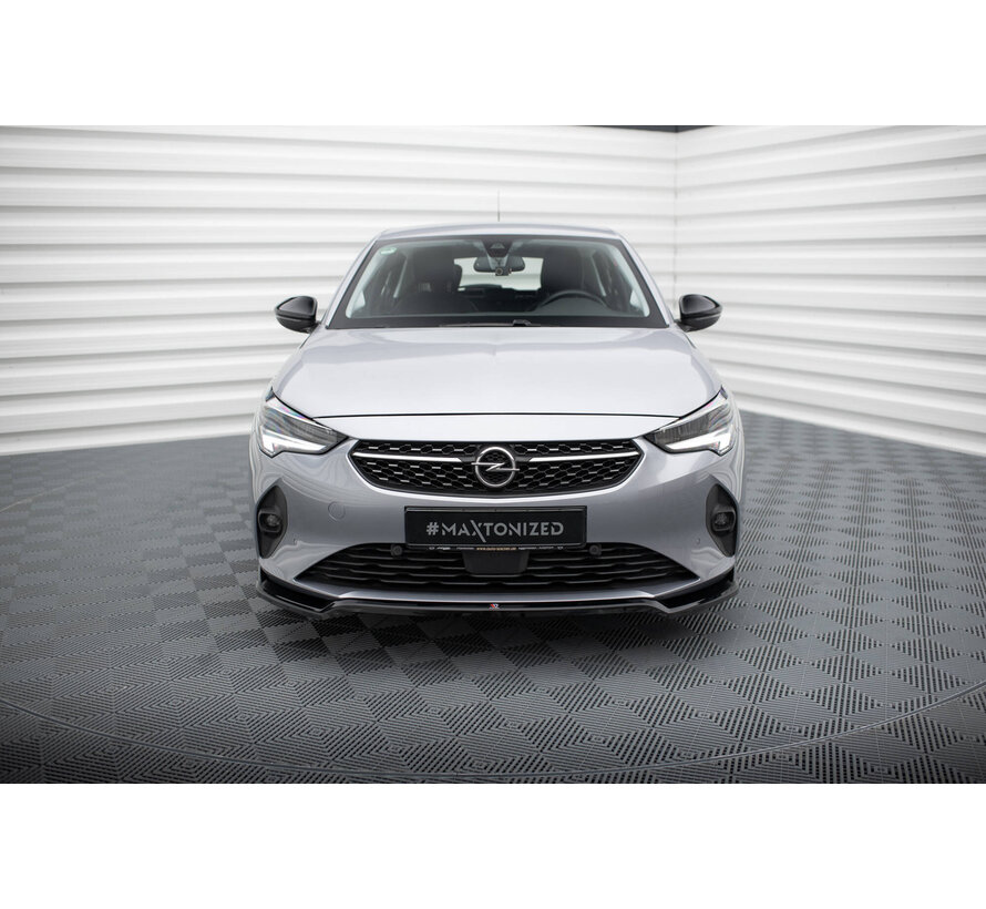 Maxton Design Front Splitter V.2 Opel Corsa F ( Mk6)