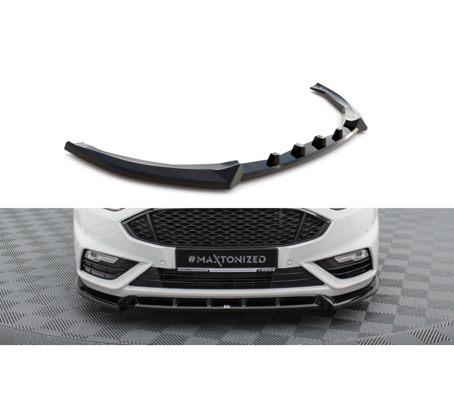 Maxton Design Front Splitter Ford Mondeo Sport Mk5 Facelift / Fusion Sport Mk2 Facelift