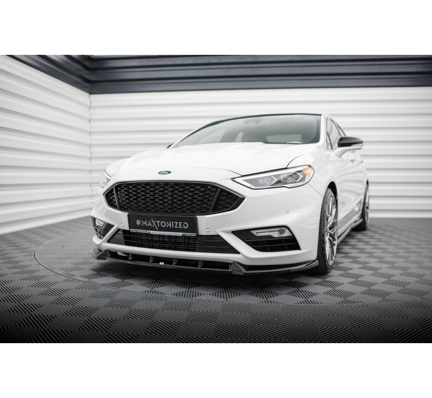 Maxton Design Front Splitter Ford Mondeo Sport Mk5 Facelift / Fusion Sport Mk2 Facelift