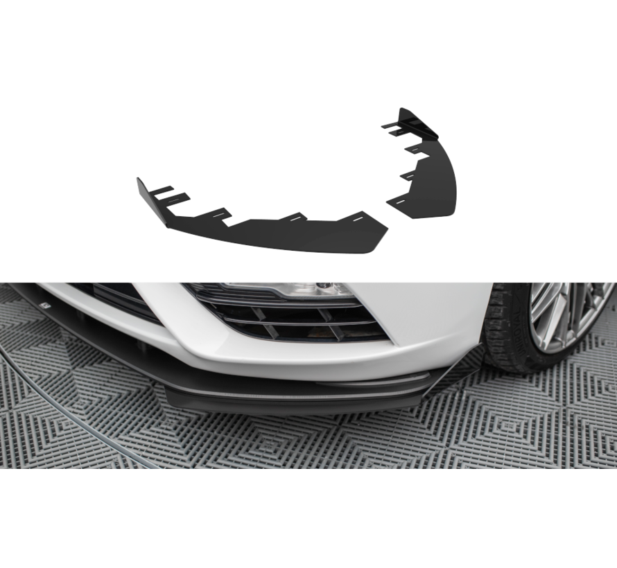 Maxton Design Front Flaps Ford Mondeo Sport Mk5 Facelift / Fusion Sport Mk2 Facelift