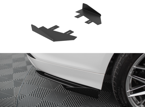 Maxton Design Maxton Design Rear Side Flaps Ford Mondeo Sport Mk5 Facelift / Fusion Sport Mk2 Facelift