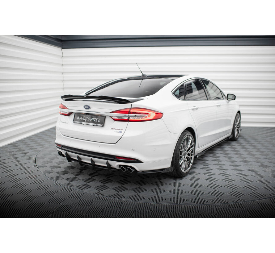 Maxton Design Rear Side Flaps Ford Mondeo Sport Mk5 Facelift / Fusion Sport Mk2 Facelift