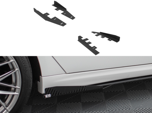 Maxton Design Maxton Design Side Flaps Ford Mondeo Sport Mk5 Facelift / Fusion Sport Mk2 Facelift