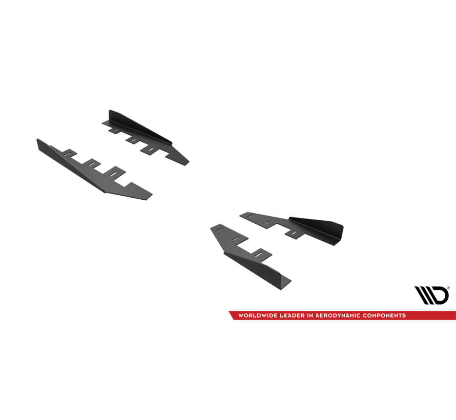 Maxton Design Side Flaps Ford Mondeo Sport Mk5 Facelift / Fusion Sport Mk2 Facelift