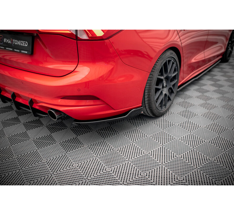 Maxton Design Rear Side Splitters V.6 Ford Focus Estate ST Mk4