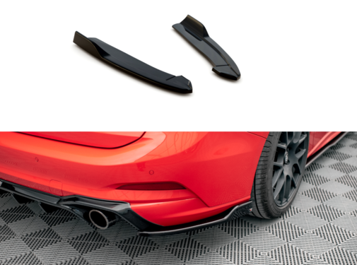 Maxton Design Maxton Design Rear Side Splitters V.8 Ford Focus Estate ST Mk4