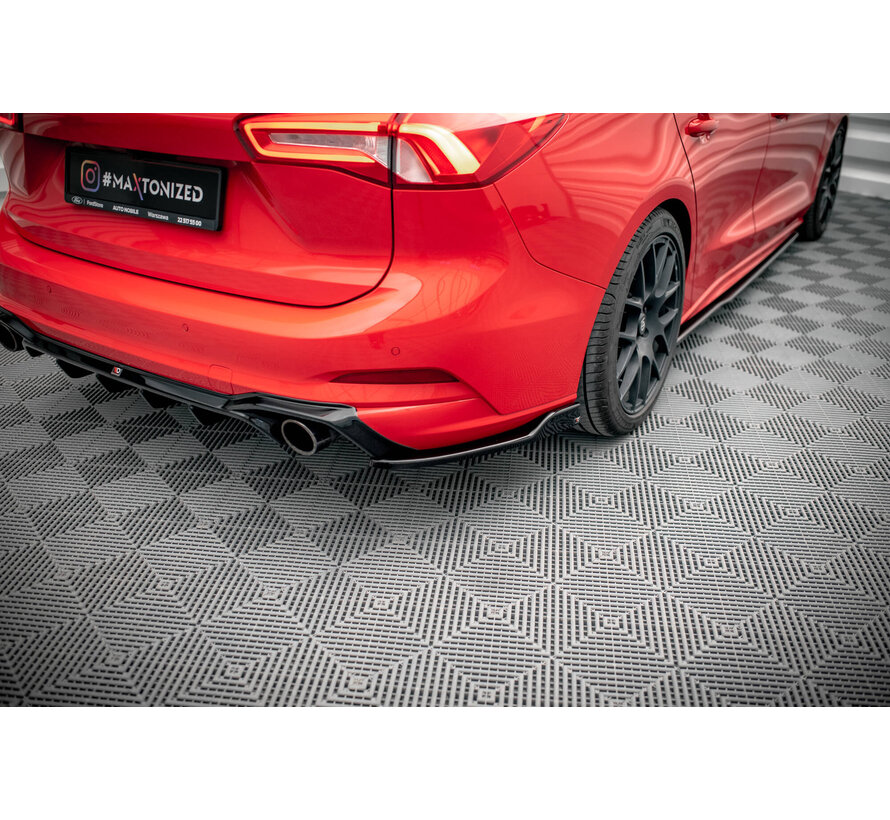 Maxton Design Rear Side Splitters V.8 Ford Focus Estate ST Mk4