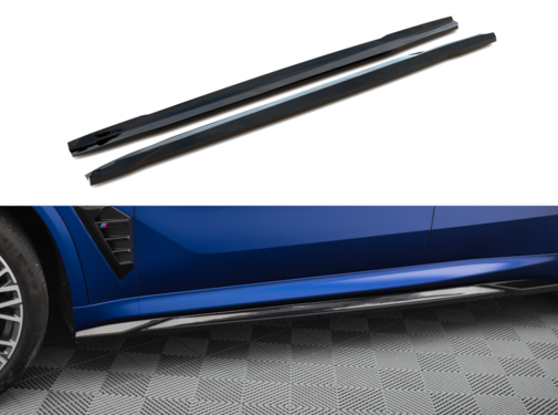 Maxton Design Maxton Design Side Skirts Diffusers V.1 passend voor BMW X5 M-Pack G05 Facelift