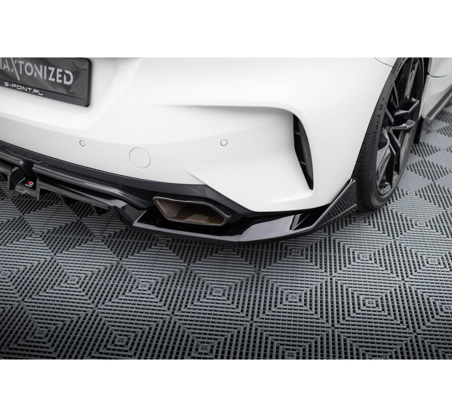 Maxton Design Central Rear Splitter (with vertical bars) BMW Z4 M40i G29