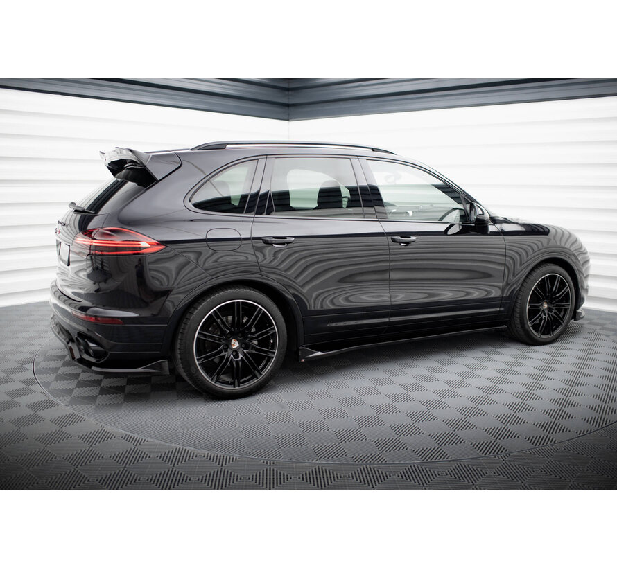 Maxton Design Side Skirts Diffusers Porsche Cayenne Mk2 Facelift