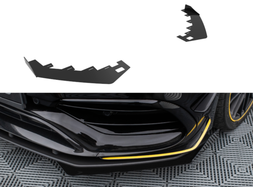 Maxton Design Maxton Design Front Flaps Mercedes-AMG CLA 45 Aero C117 Facelift