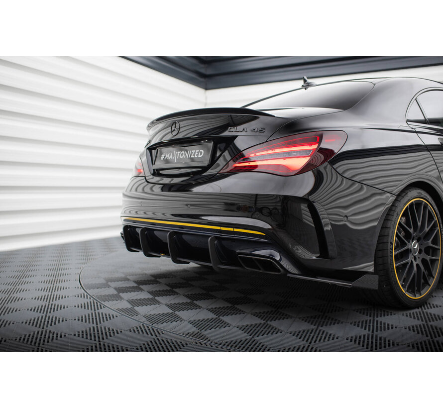 Maxton Design Rear Side Flaps Mercedes-AMG CLA 45 C117 Facelift