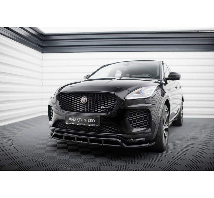 Maxton Design Front Splitter Jaguar E-Pace R-Dynamic Mk1