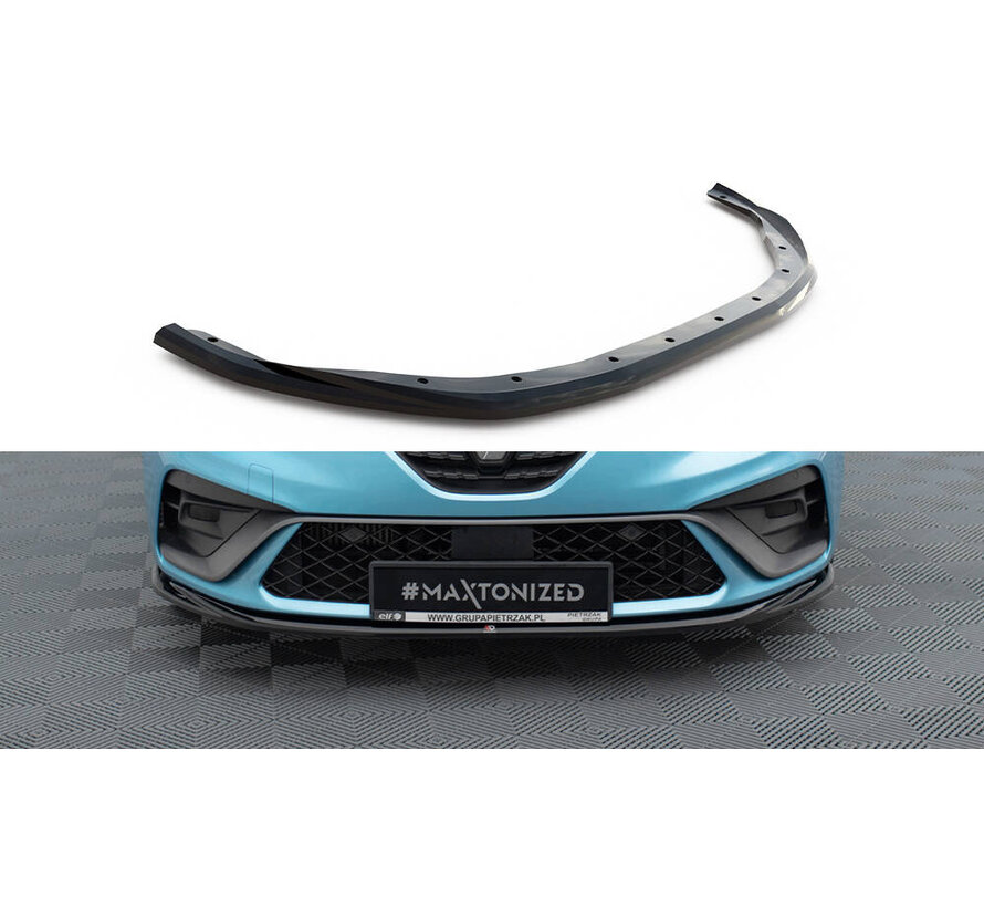 Maxton Design Front Splitter V.2 Renault Clio R.S. Line Mk5