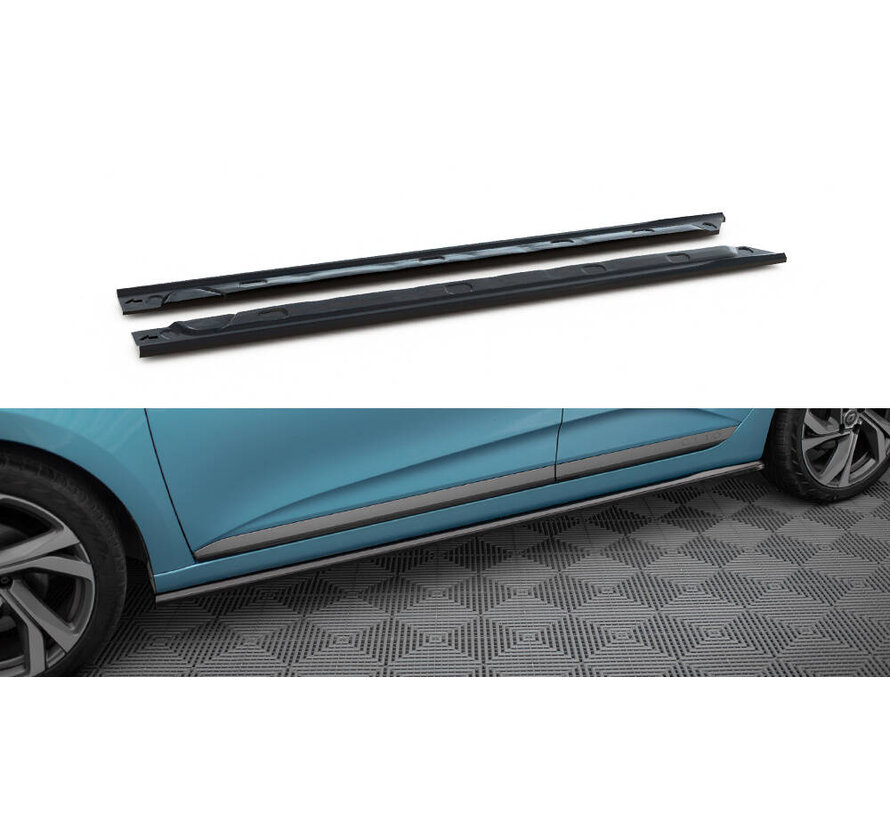 Maxton Design Side Skirts Diffusers Renault Clio R.S. Line Mk5