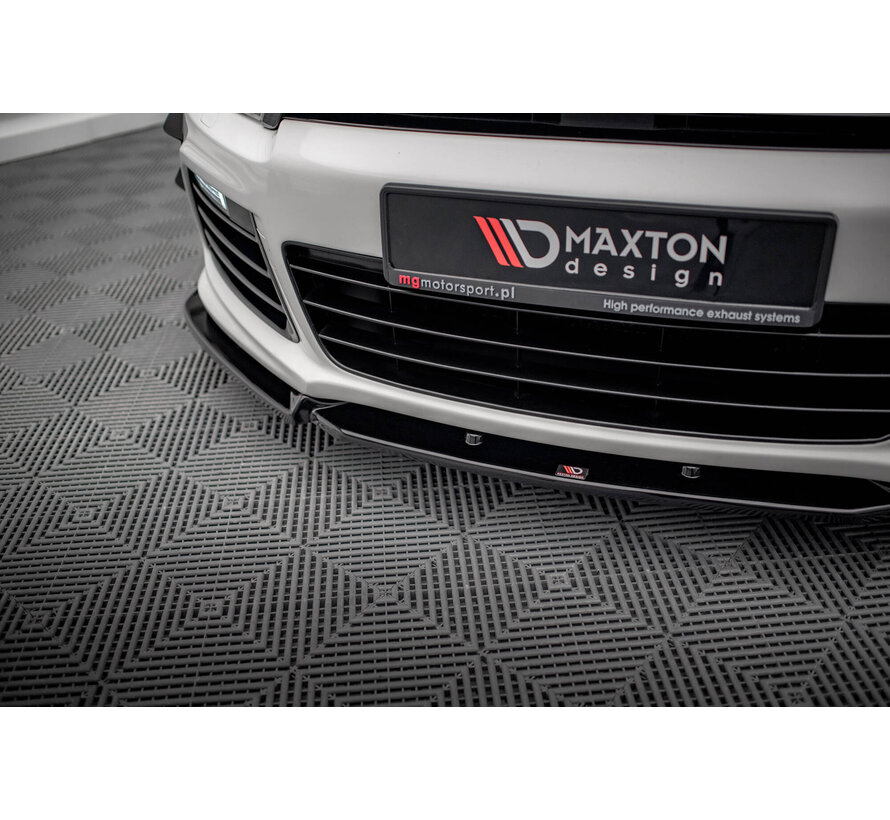 Maxton Design Front Splitter V.3 Volkswagen Scirocco R Mk3