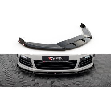 Maxton Design Maxton Design Front Splitter V.3 + Flaps Volkswagen Scirocco R Mk3