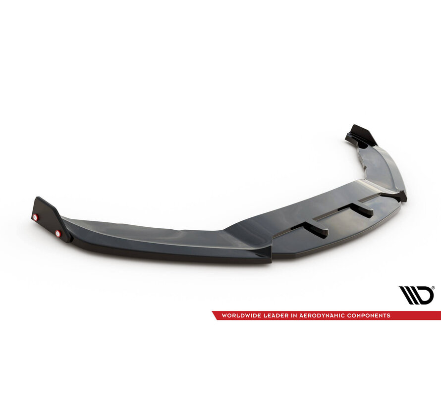 Maxton Design Front Splitter V.3 + Flaps Volkswagen Scirocco R Mk3